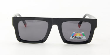 Men Urban Sunglasses: Kamp - Black - SpecSMART Eye Clinic (Front View)